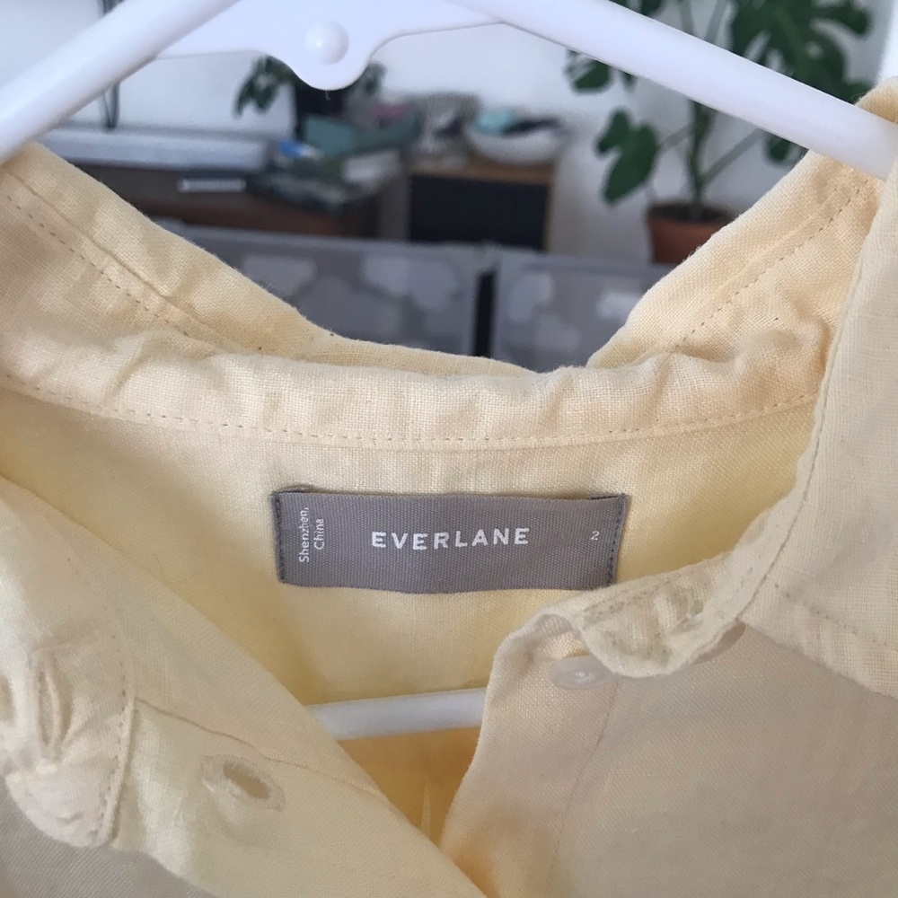Everlane linen long sleeve